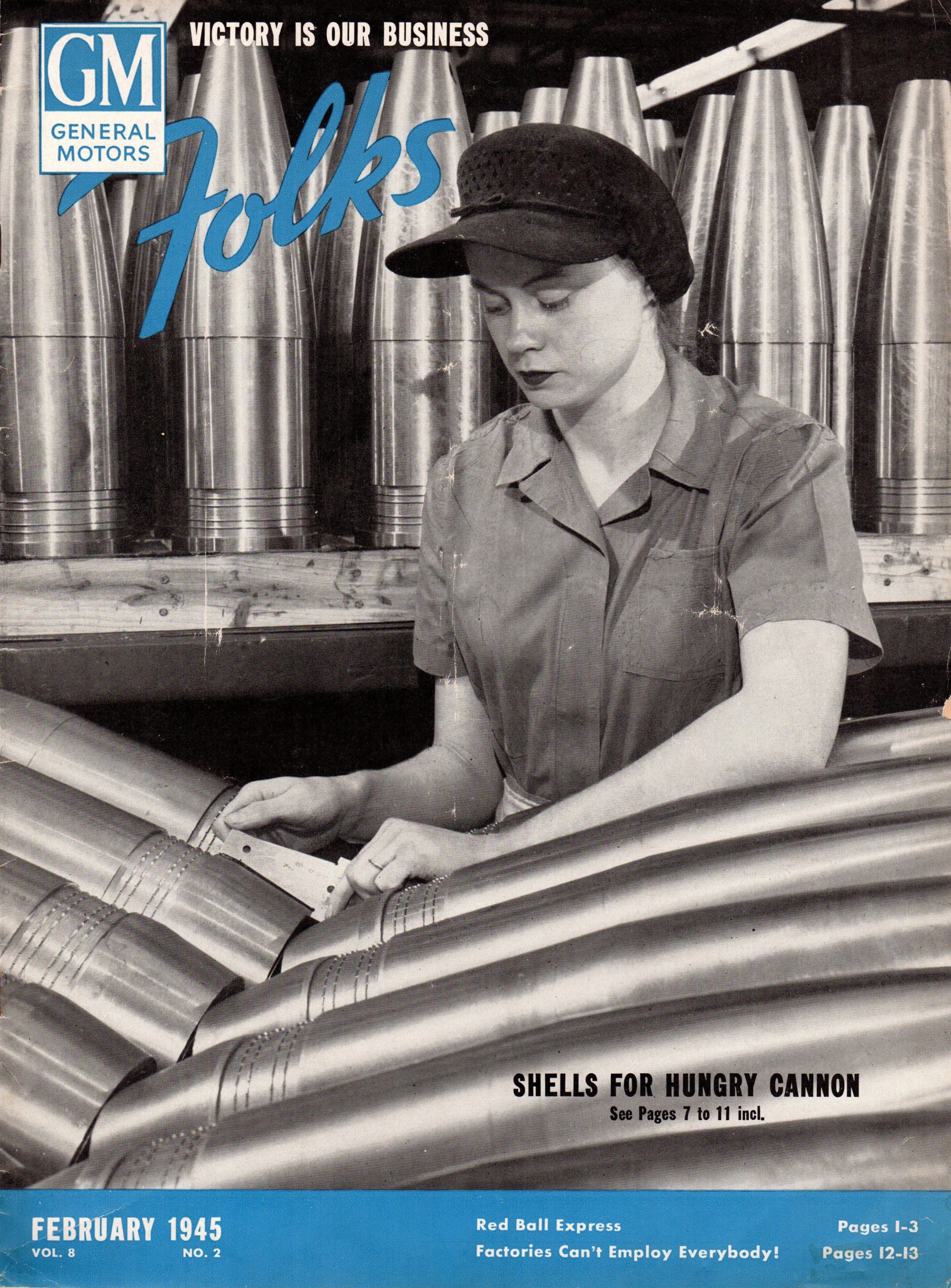 GM Folks Magazine February 1945