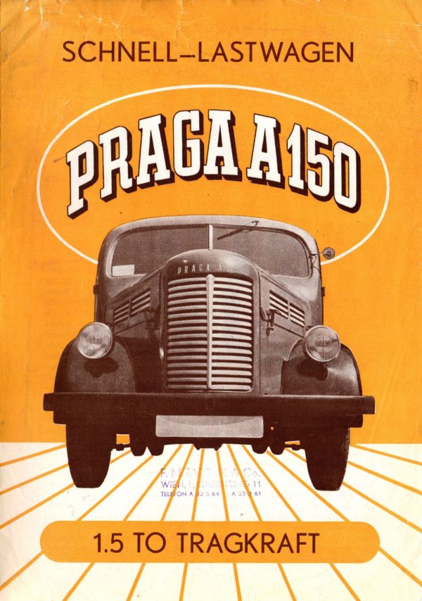 1949 Praga Brochure
