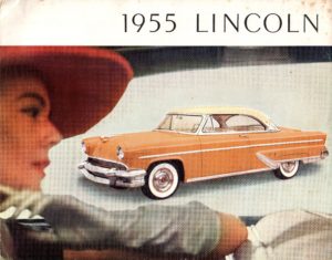 1955 Lincoln Brochure