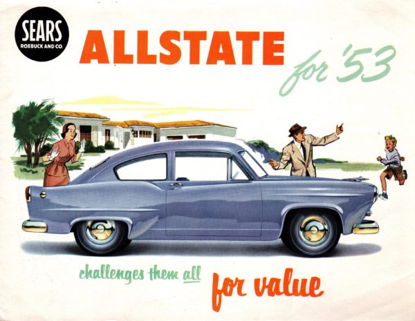 1953 Sears Allstate Automobile Brochure