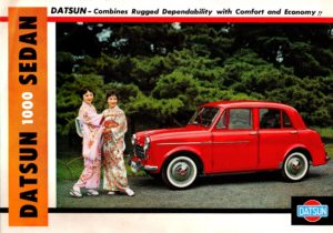 1960 Datsun 1000 Brochure