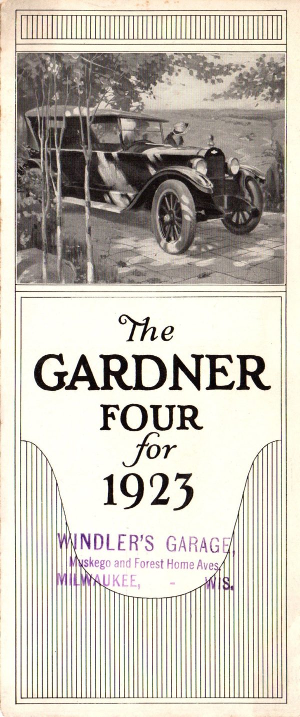 1923 Gardner Brochure